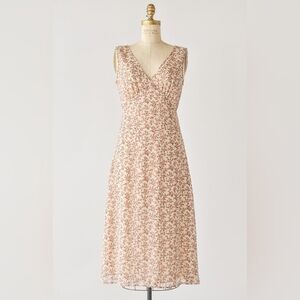 Floral midi dress from Adored Vintage